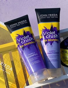 John Frieda Violet Crush purple shampoo and conditioner